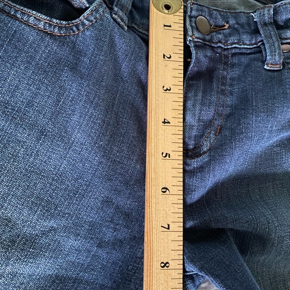 Eileen Fisher Dark Wash Straight Leg Cotton Organic Casual Jeans. Size: 4 - Picture 7 of 13